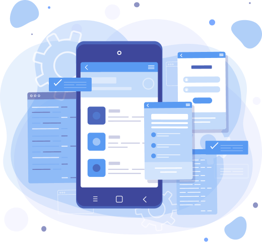 App Development Illustration