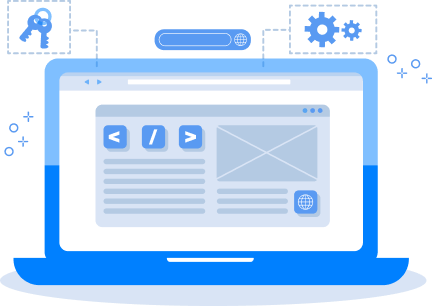 Website Development Illustration
